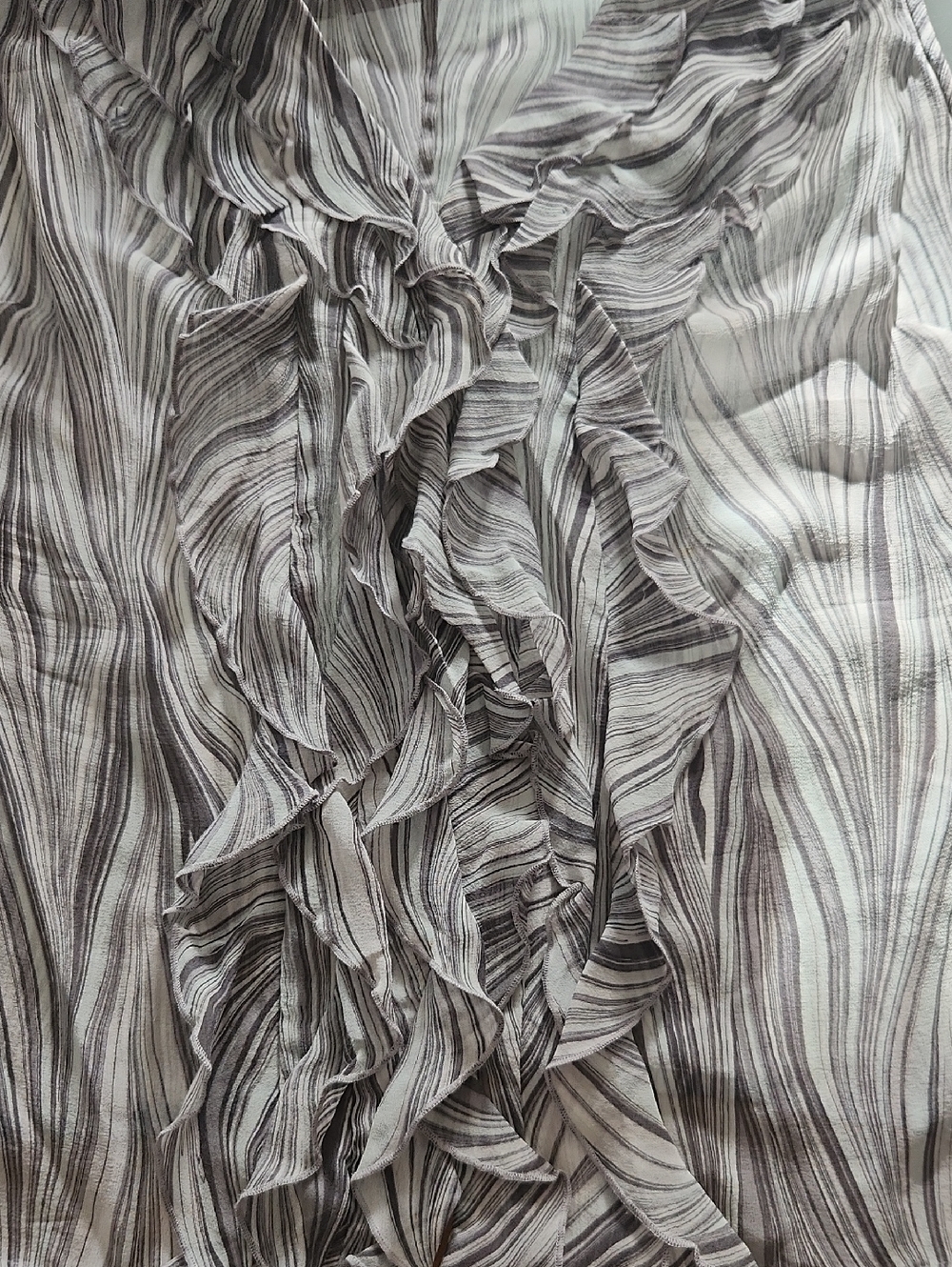 Silk Ruffle Blouse - Picture 8 of 10